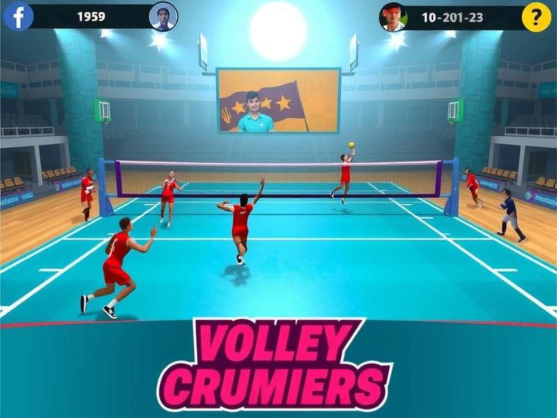 Volley Crushers India gameplay screenshot